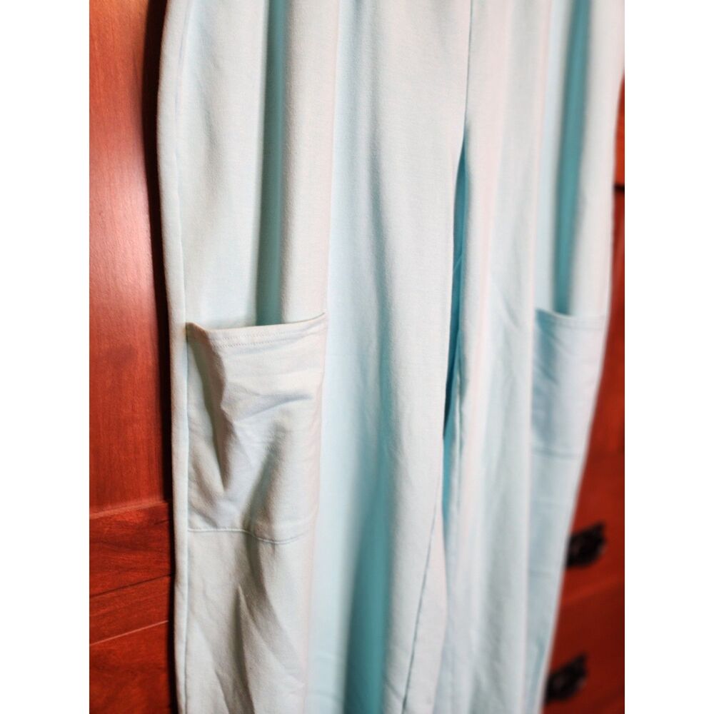 AnyBody Light Blue Lounge Pajama 2 piece Set Women's Size Top 2XL Bottom1XT - Picture 4 of 8